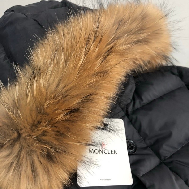 Moncler Clunye Hooded Mid-Length Down Jacket Black - Afbeelding 8