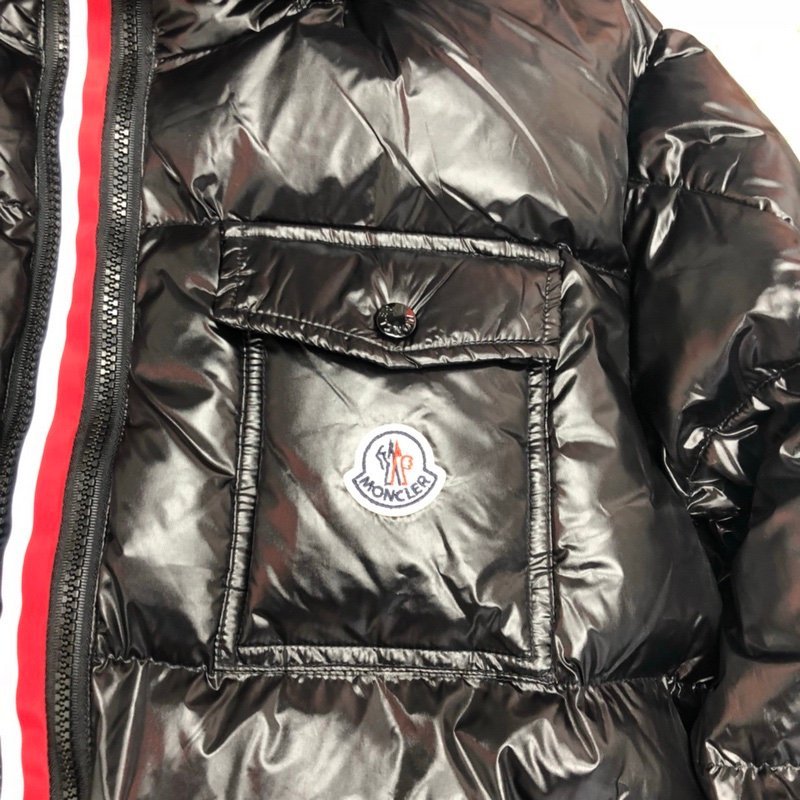 Moncler Montbeliard Down Jacket Black - Afbeelding 8