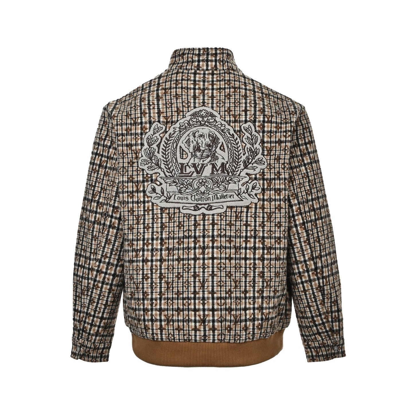 Louis Vuitton Monogram Wool Harrington Blouson - Afbeelding 3