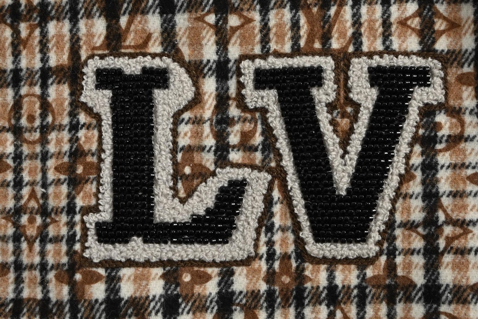 Louis Vuitton Monogram Wool Harrington Blouson - Afbeelding 5