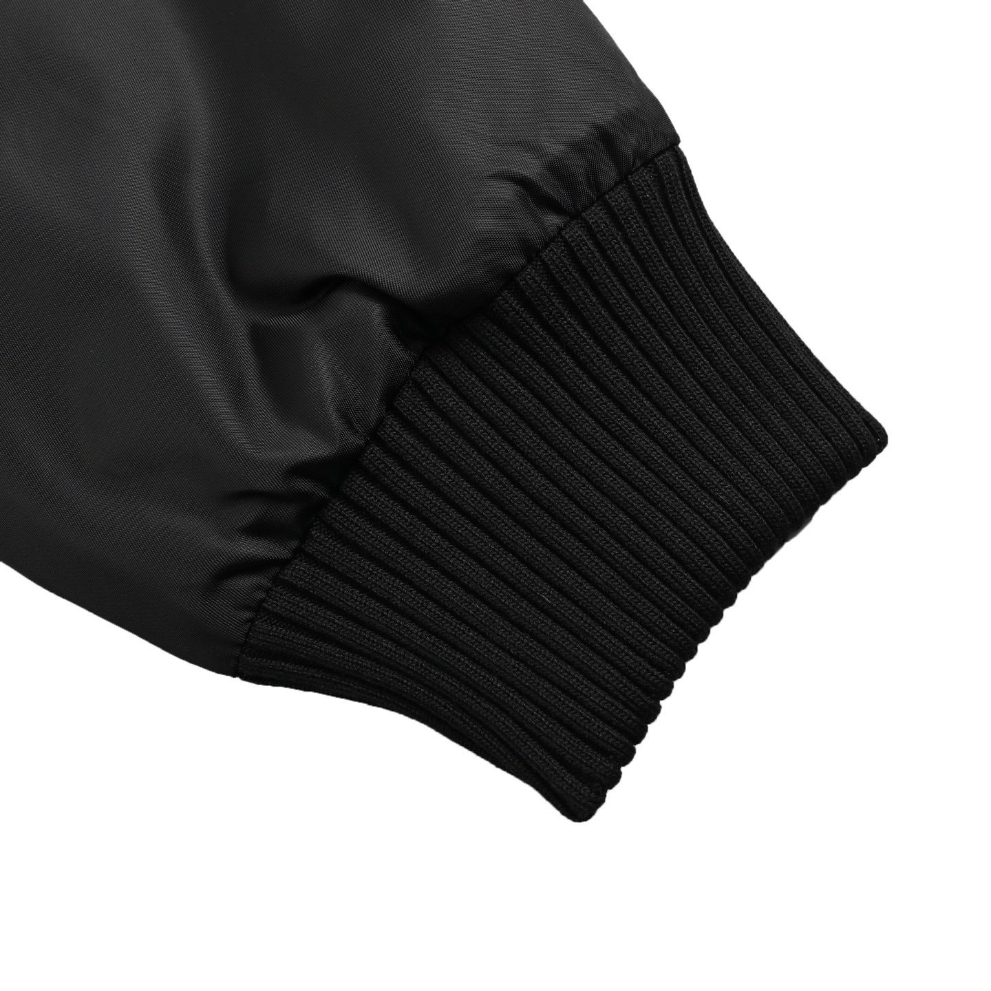 Prada Re-Nylon Bomber Jacket Black - Afbeelding 6