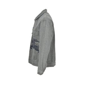 Alternative view of Burberry EKD Denim Jacket Denim Blue