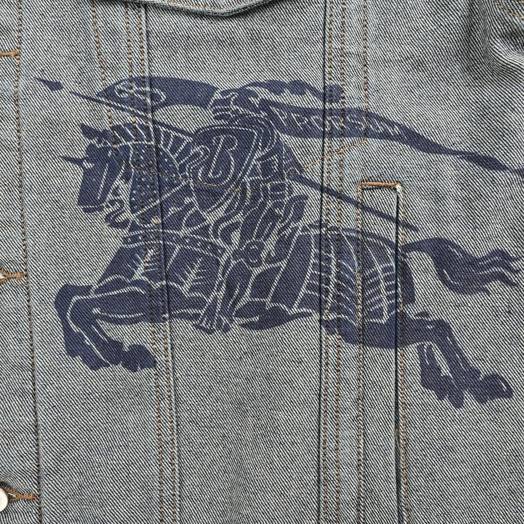 Burberry EKD Denim Jacket Denim Blue - Afbeelding 5
