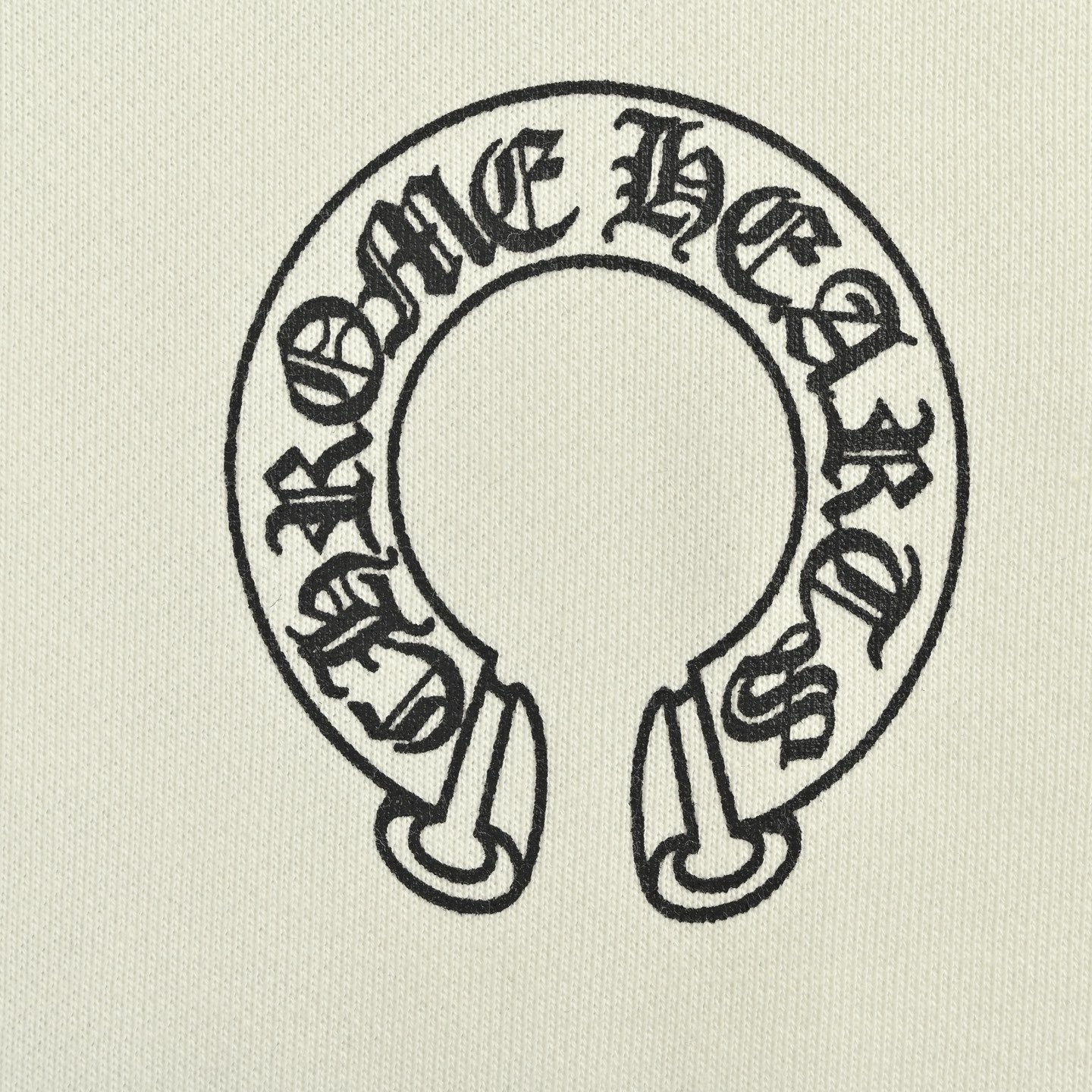 Chrome Hearts Horseshoe Logo Zip Up White - Afbeelding 8