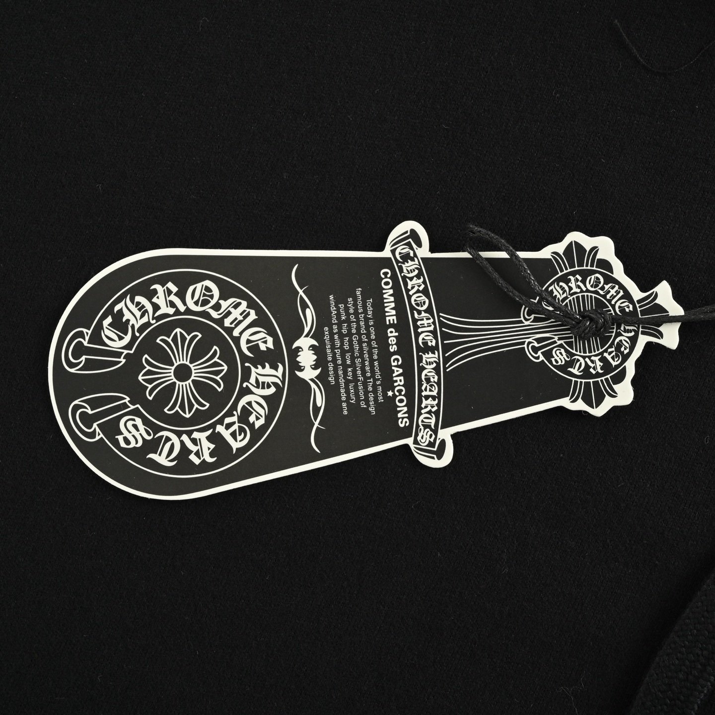 Chrome Hearts Horseshoe Logo Zip Up Black - Afbeelding 5