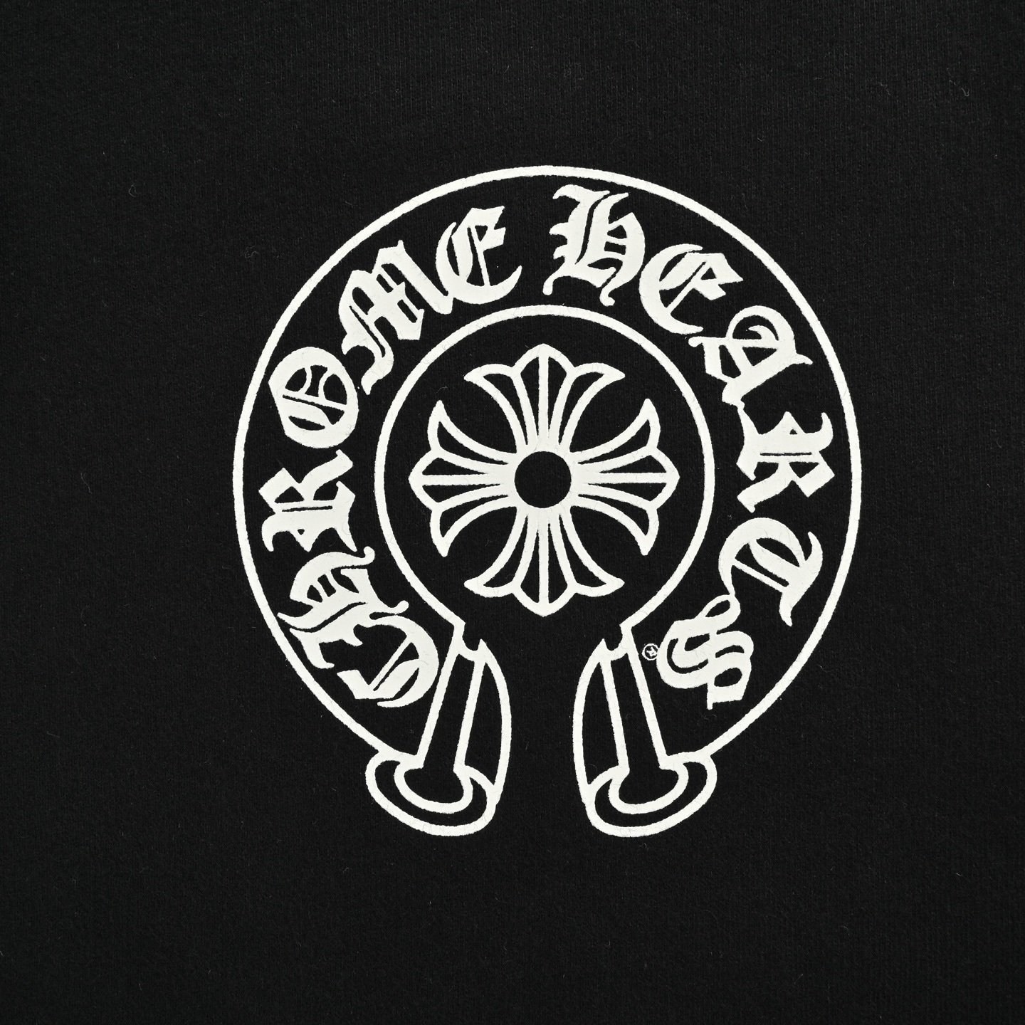 Chrome Hearts Horseshoe Logo Zip Up Black - Afbeelding 8