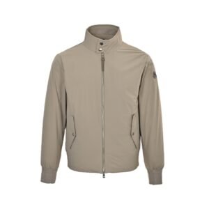 Moncler Albergian Padded Jacket Beige