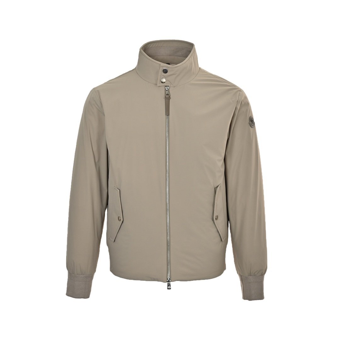 Moncler Albergian Padded Jacket Beige