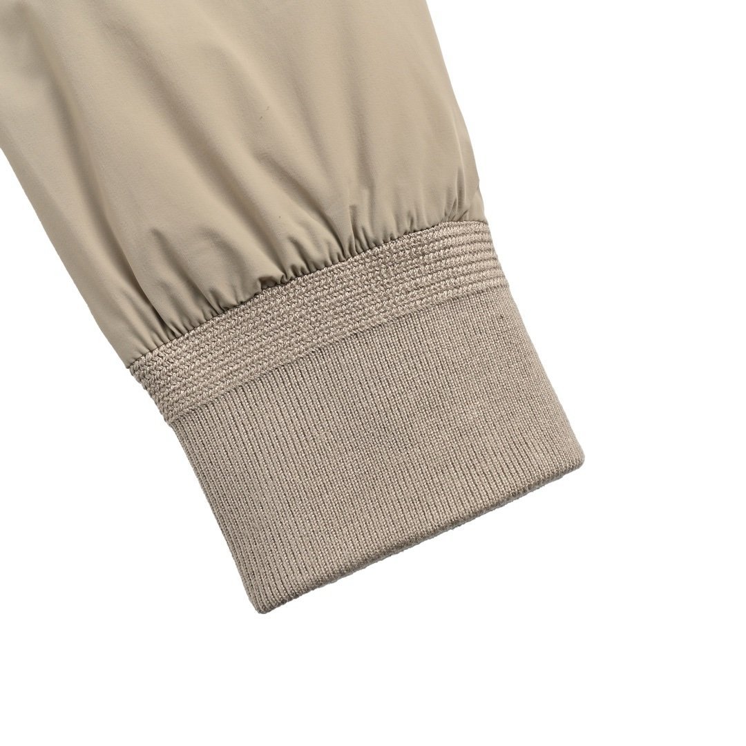 Moncler Albergian Padded Jacket Beige - Afbeelding 5