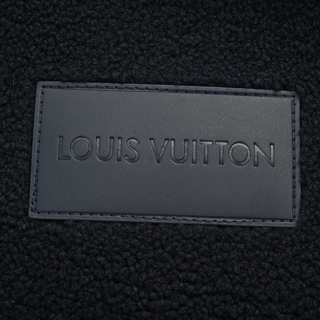 Louis Vuitton Technical Fleece Blouson Navy - Afbeelding 5