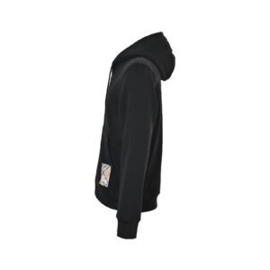Alternative view of Burberry “Check” Zippered Hoodie Black