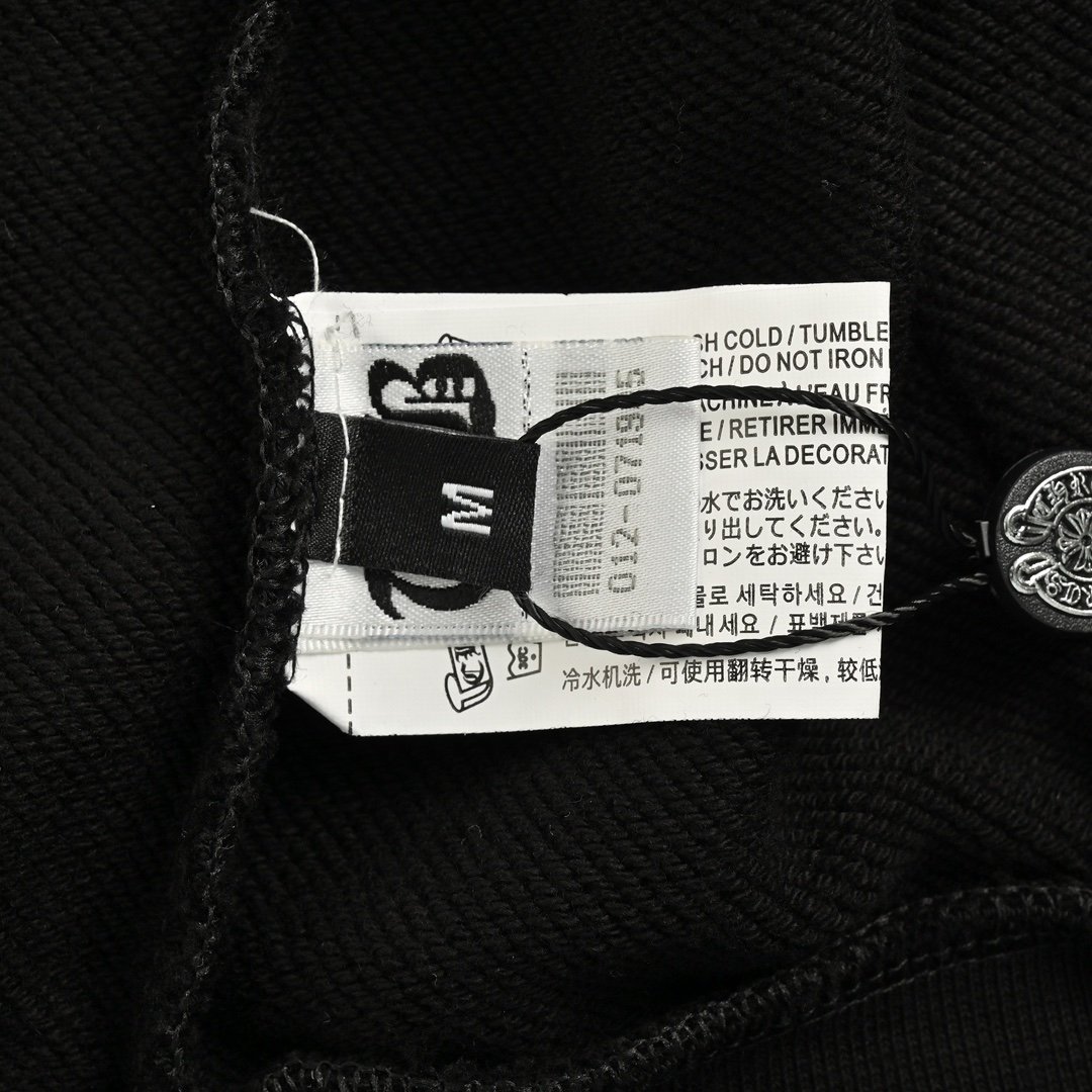 Chrome Hearts Cemetery Print Hoodie Black - Afbeelding 7