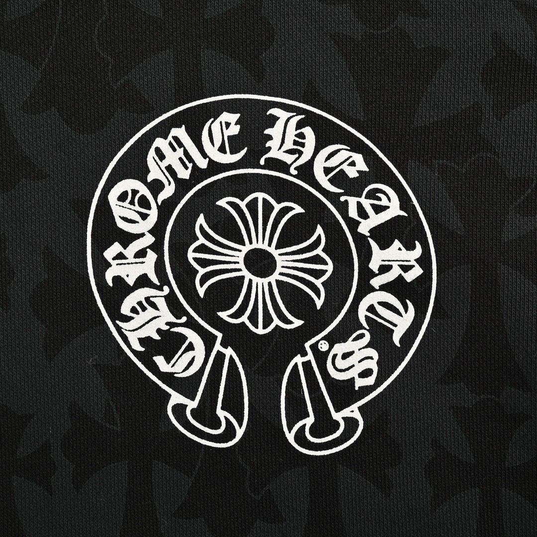 Chrome Hearts Cemetery Print Hoodie Black - Afbeelding 4