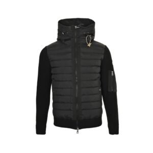 Moncler Padded Wool Jacket Black