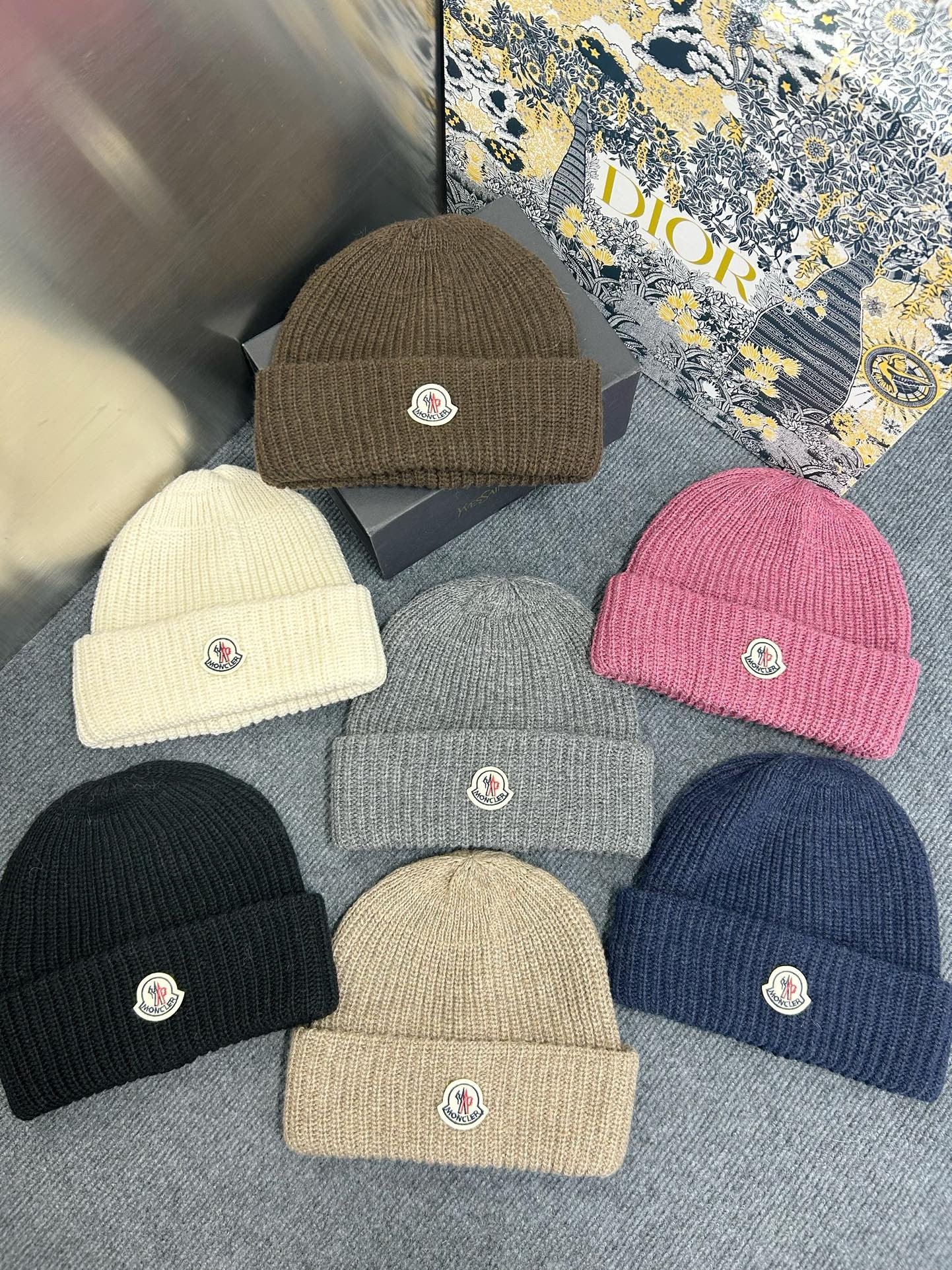 Moncler Logo Wool Beanie - Afbeelding 2