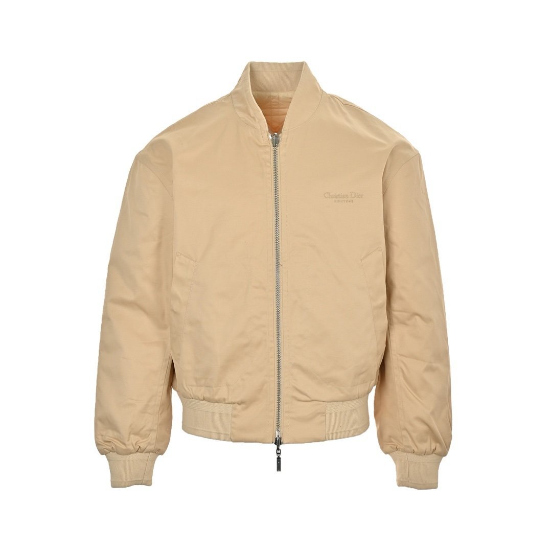 Dior Couture Reversible Jacket In Beige