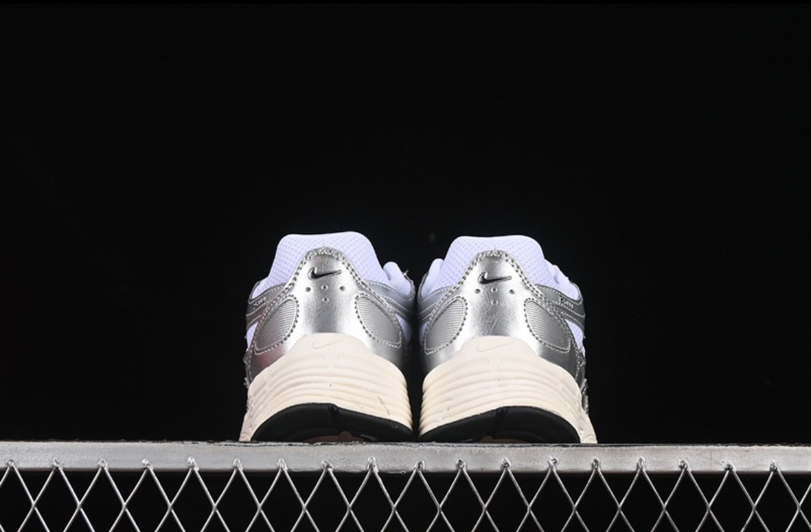 Nike P-6000 White Metallic Silver Flat - Afbeelding 5
