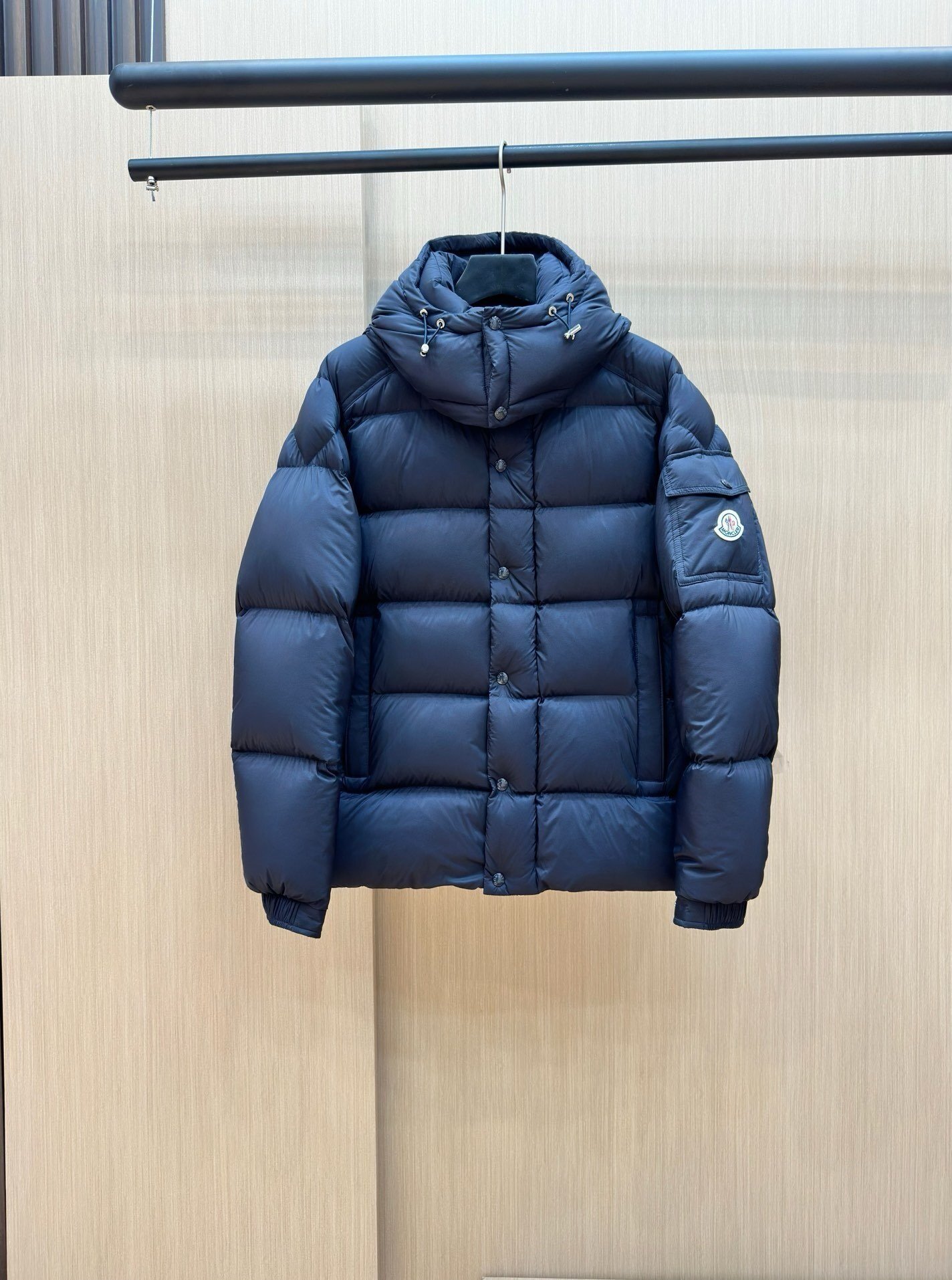 Moncler Vezere Down Jacket Navy Blue - Afbeelding 2