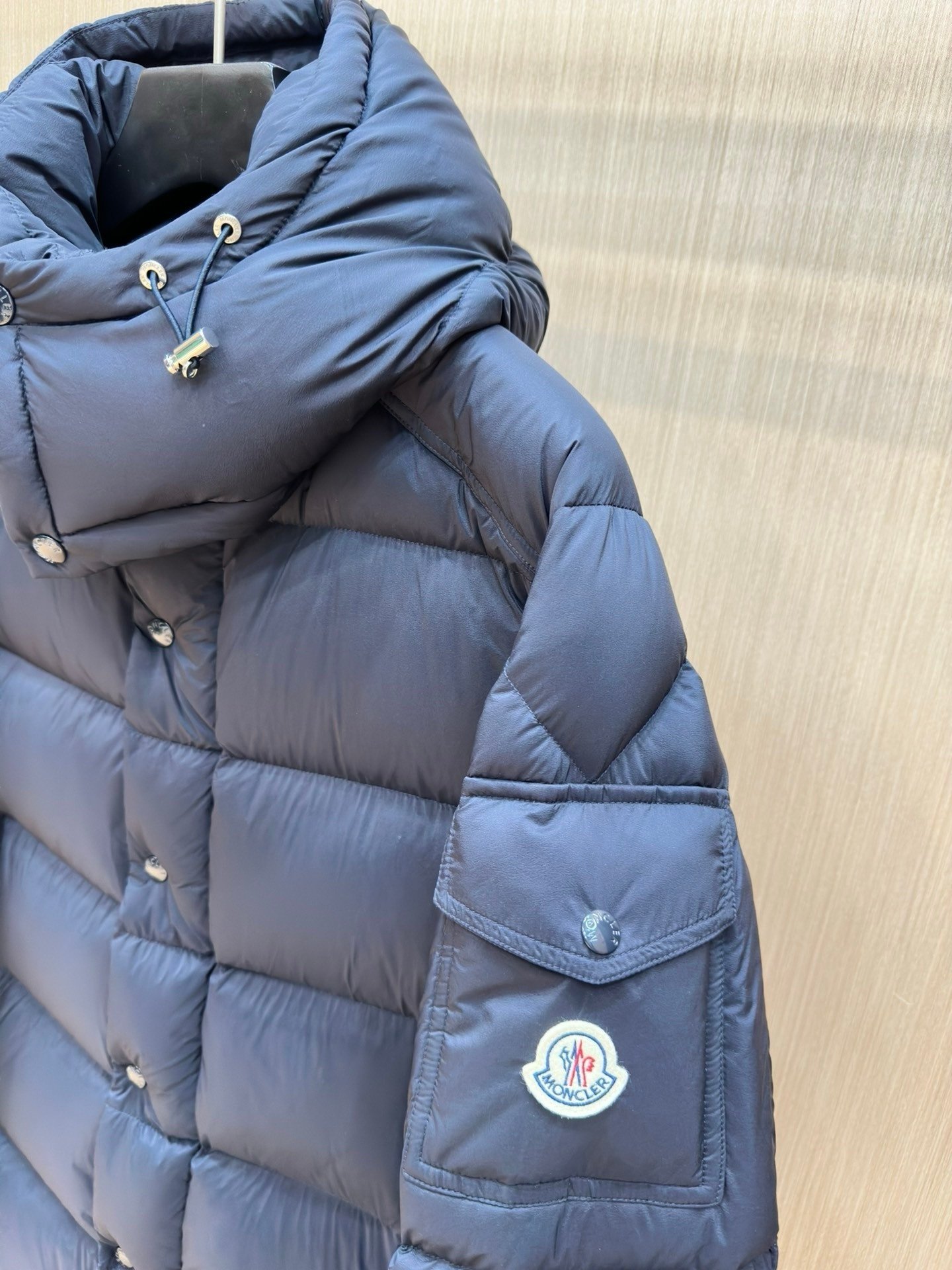 Moncler Vezere Down Jacket Navy Blue - Afbeelding 3