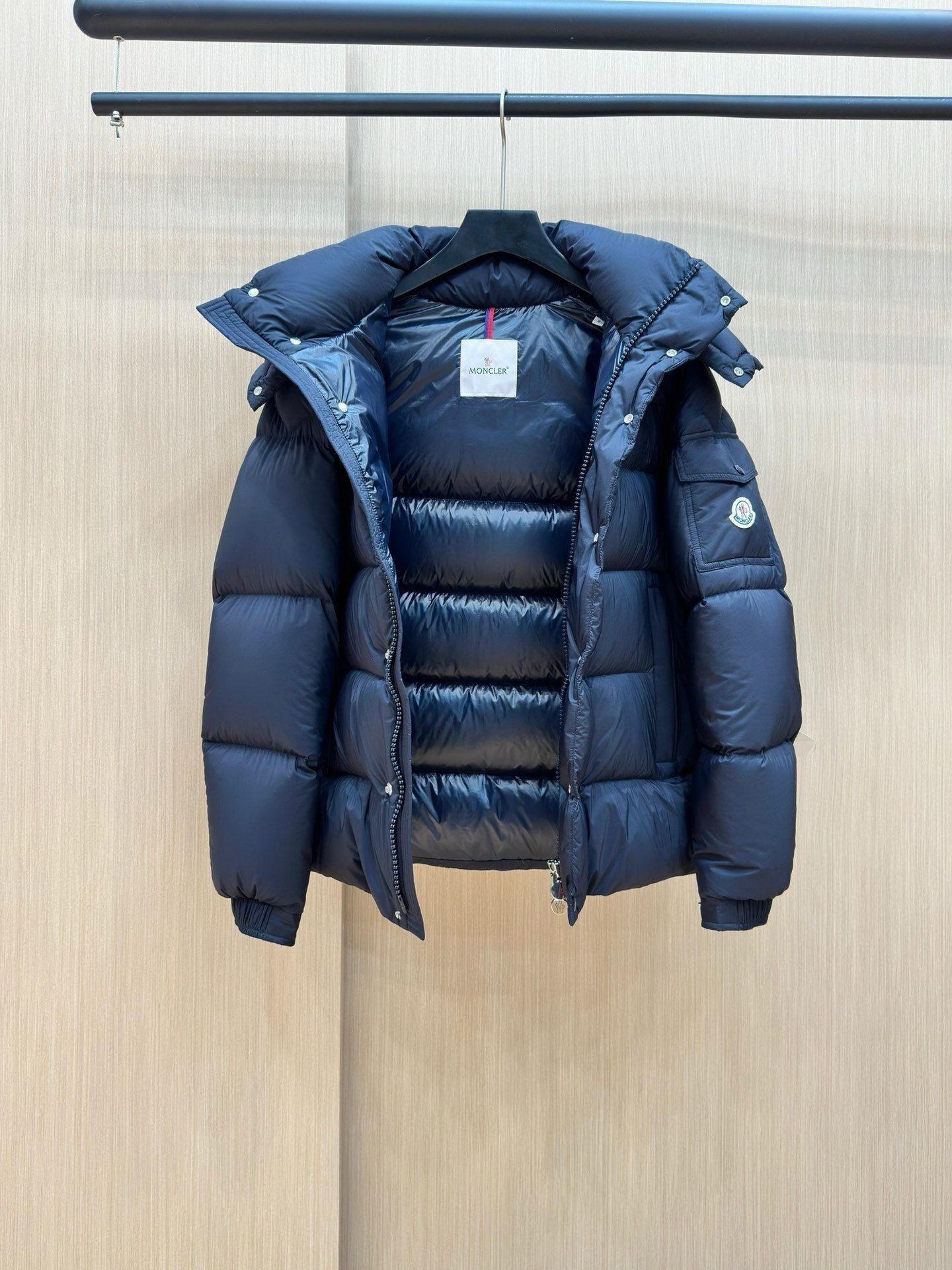 Moncler Vezere Down Jacket Navy Blue - Afbeelding 5