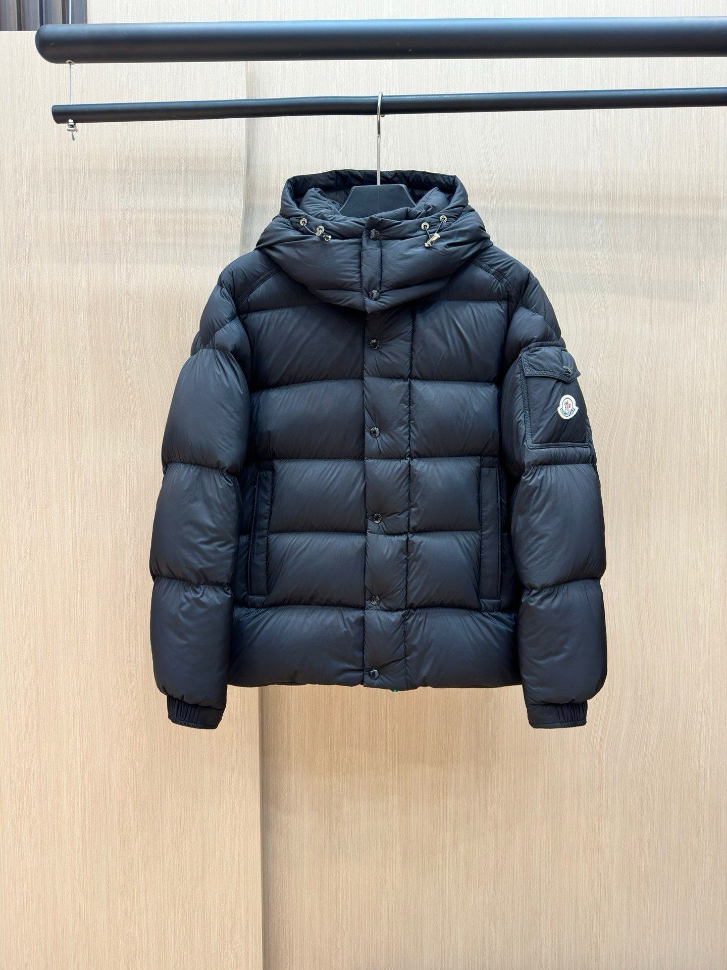 Moncler Vezere Down Jacket Black - Afbeelding 2