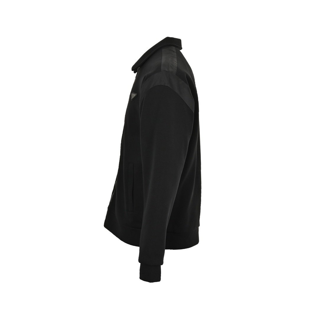 Prada Re-Nylon Blouson Jacket Black - Afbeelding 2