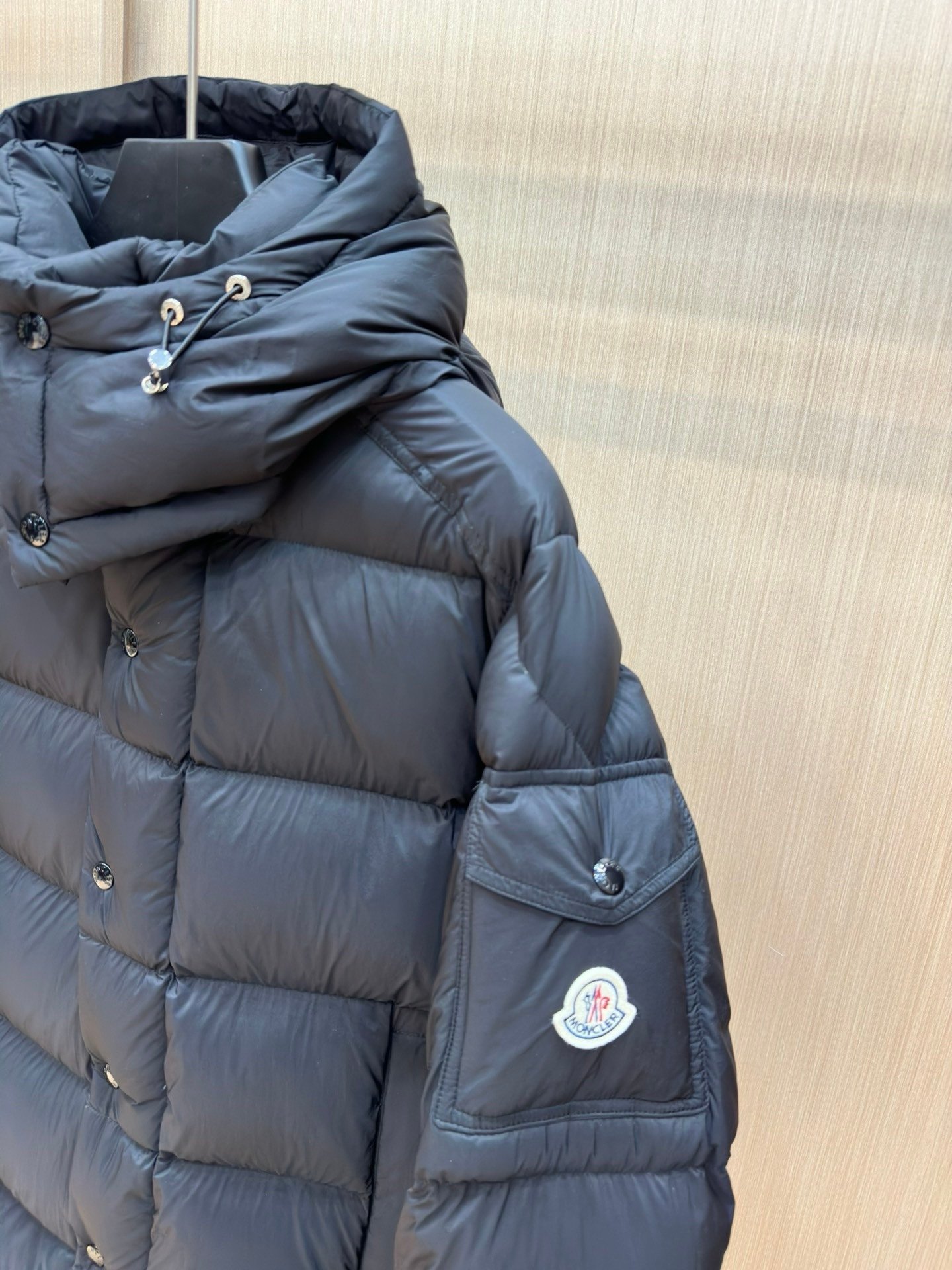Moncler Vezere Down Jacket Black - Afbeelding 4