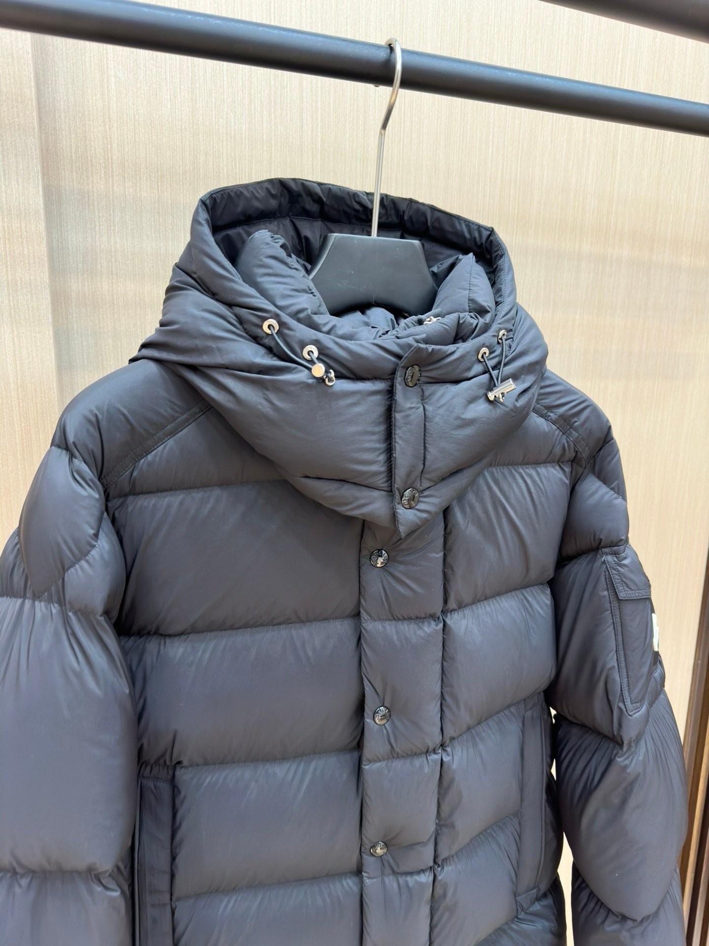 Moncler Vezere Down Jacket Black - Afbeelding 7