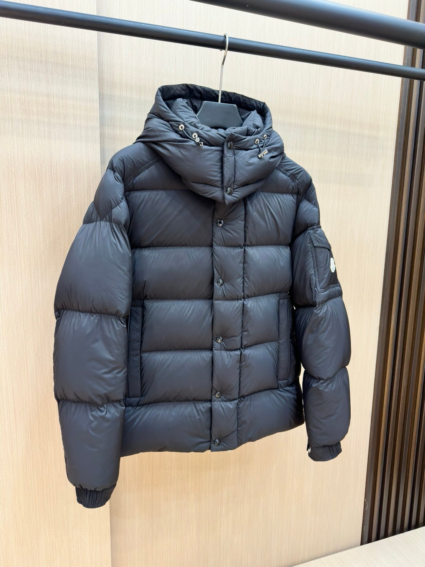 Moncler Vezere Down Jacket Black - Afbeelding 8