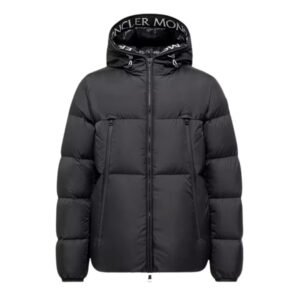 Moncler Black Montcla Hooded Short Down Jacket