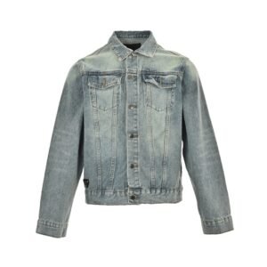 Prada Denim Jack With Logo