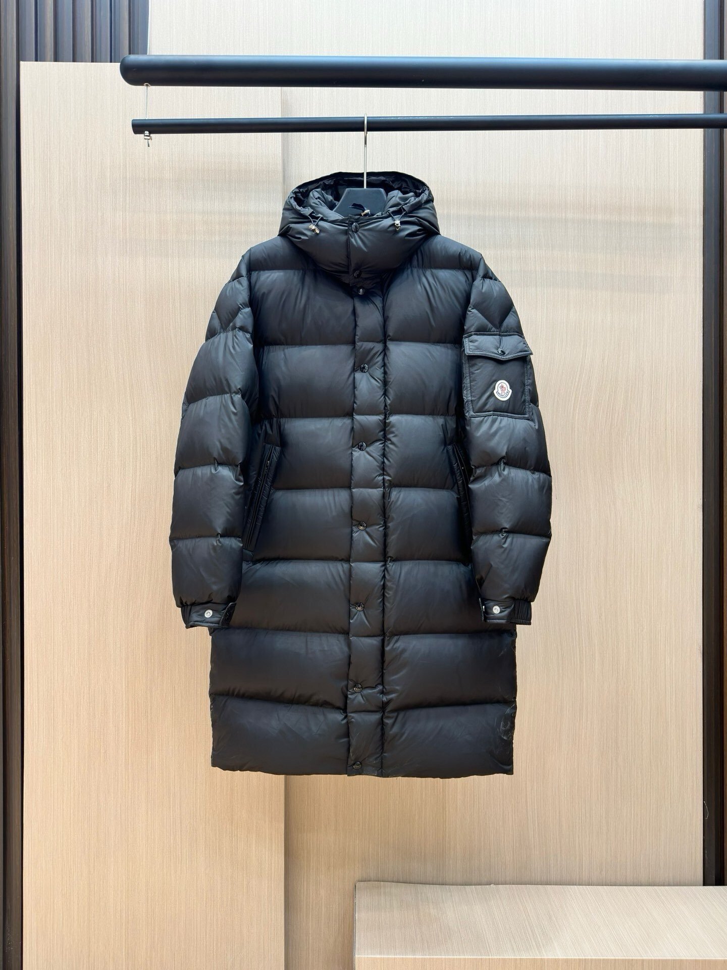 Moncler Hanoverian Down Jacket Black - Afbeelding 2