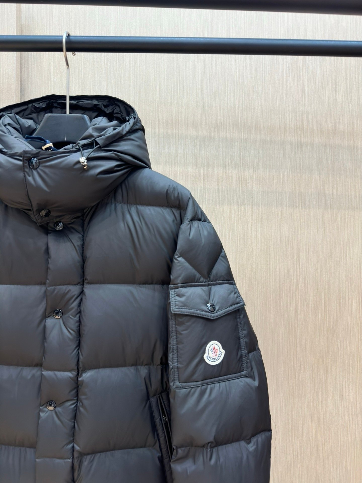 Moncler Hanoverian Down Jacket Black - Afbeelding 5