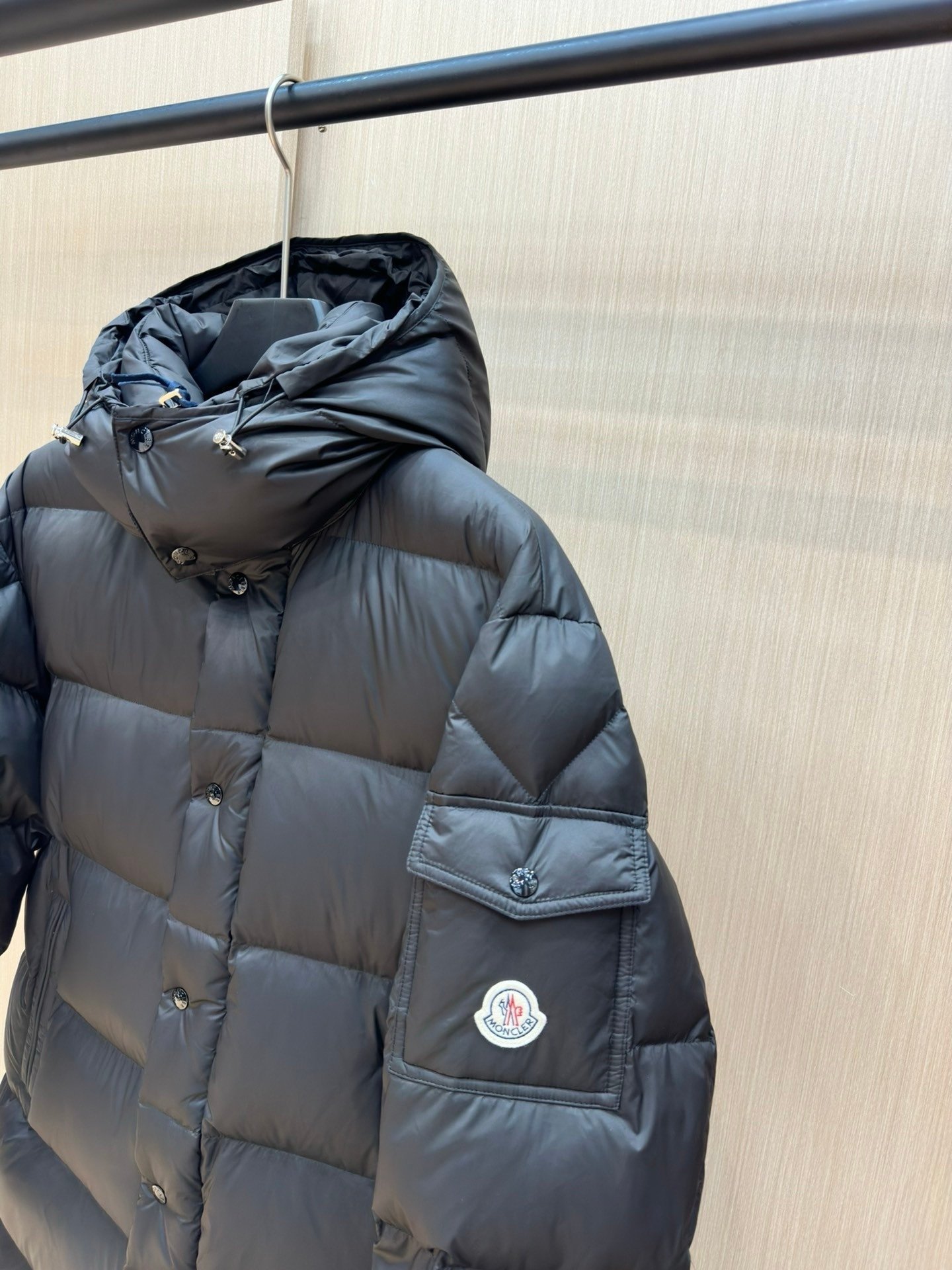 Moncler Hanoverian Down Jacket Black - Afbeelding 6