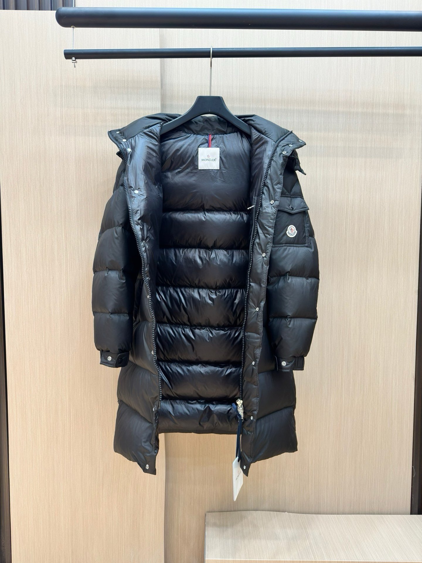 Moncler Hanoverian Down Jacket Black - Afbeelding 3