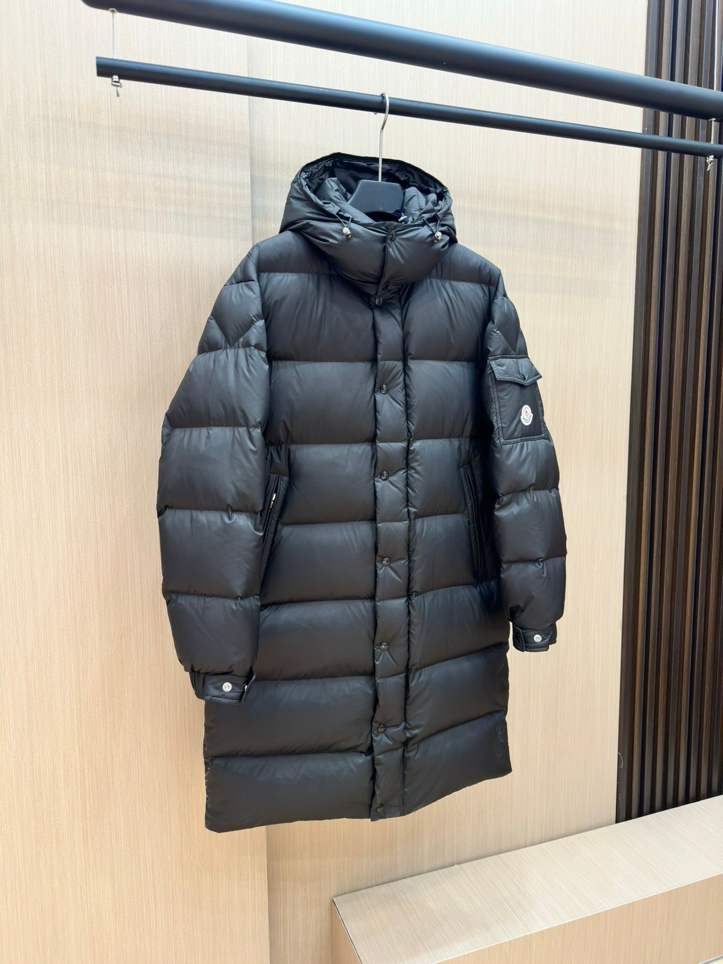 Moncler Hanoverian Down Jacket Black - Afbeelding 4
