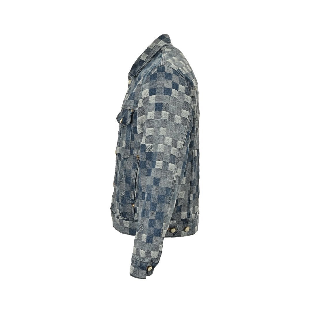 Louis Vuitton Damier Denim Jacket - Afbeelding 2