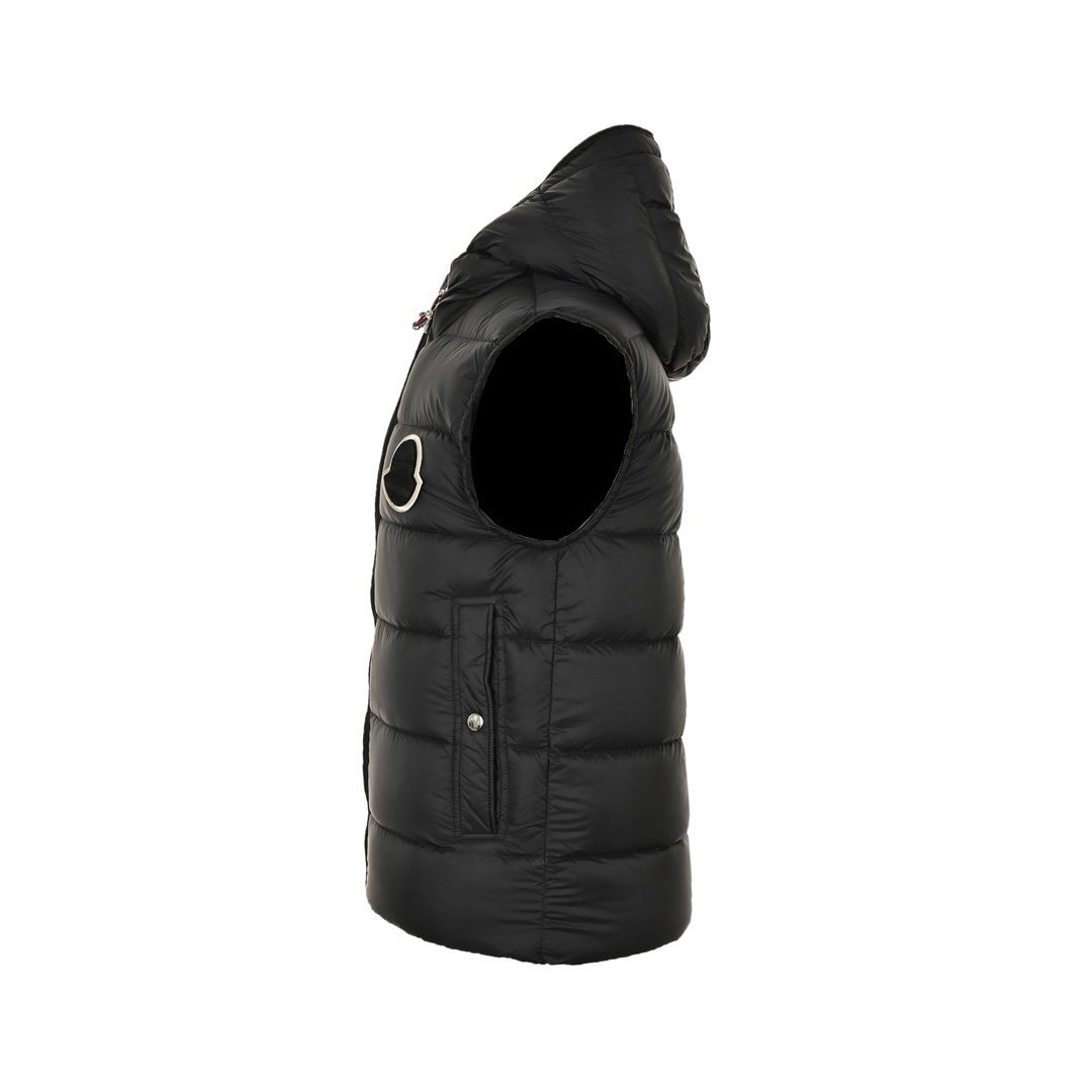 Moncler Vanoise Hooded Bodywarmer Black - Afbeelding 2