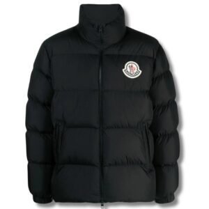 Moncler Black Citala Short Down Jacket Black