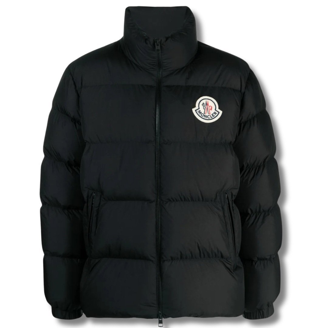 Moncler Black Citala Short Down Jacket Black