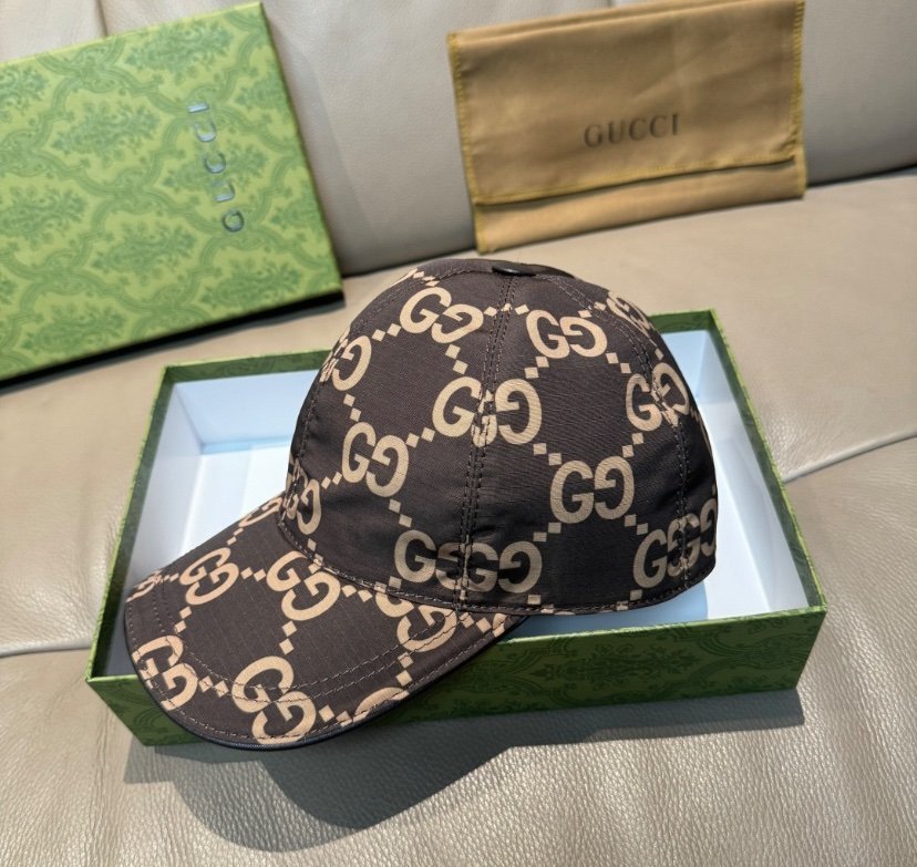 Gucci GG Ripstop Baseball Cap Beige - Afbeelding 3