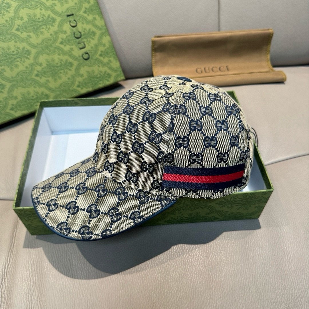 Gucci GG Canvas Baseball Cap Grey - Afbeelding 2