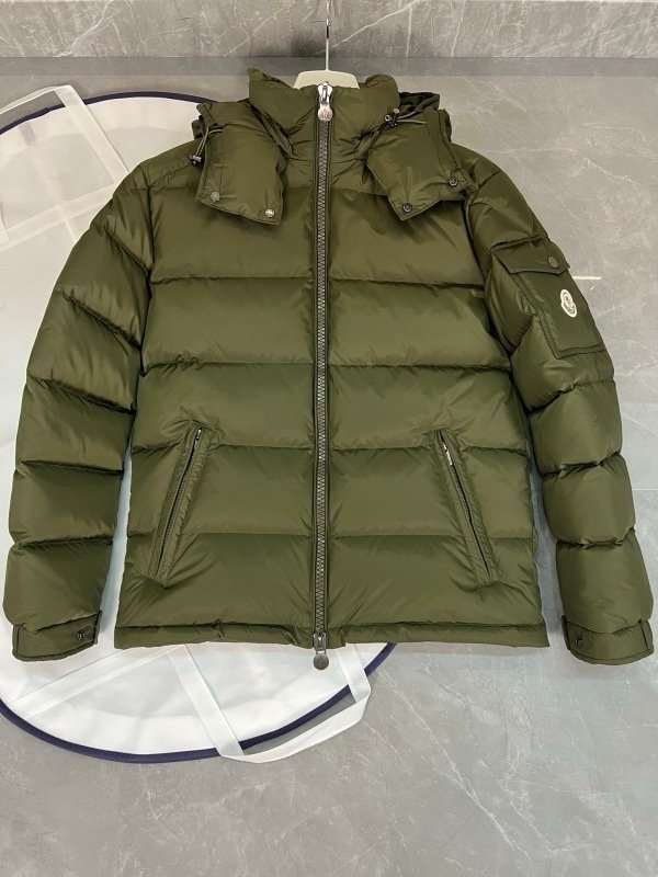 Moncler Maya Down Jacket Mat Green - Afbeelding 2