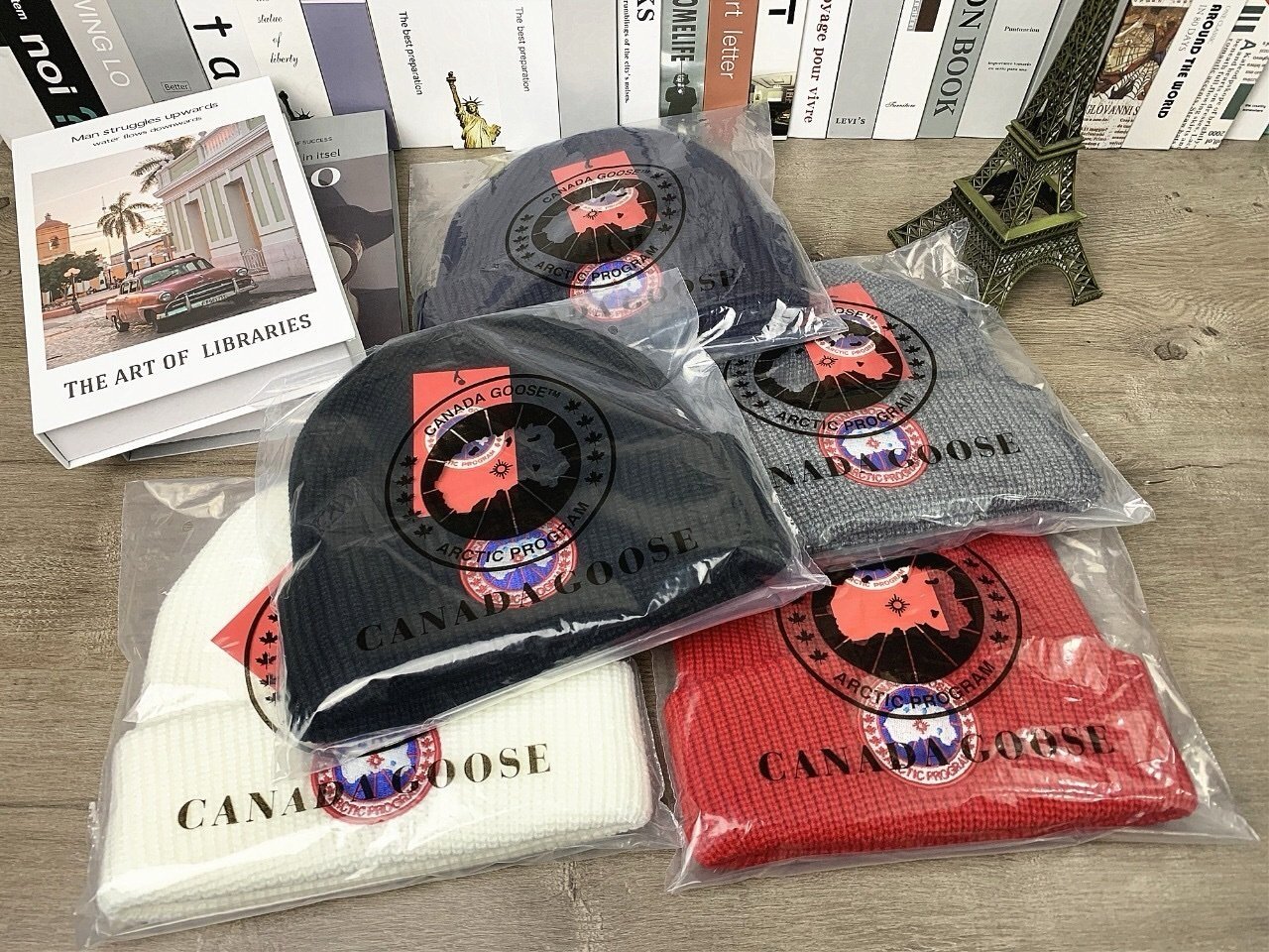 Canada Goose Logo Patch Beanie - Afbeelding 2