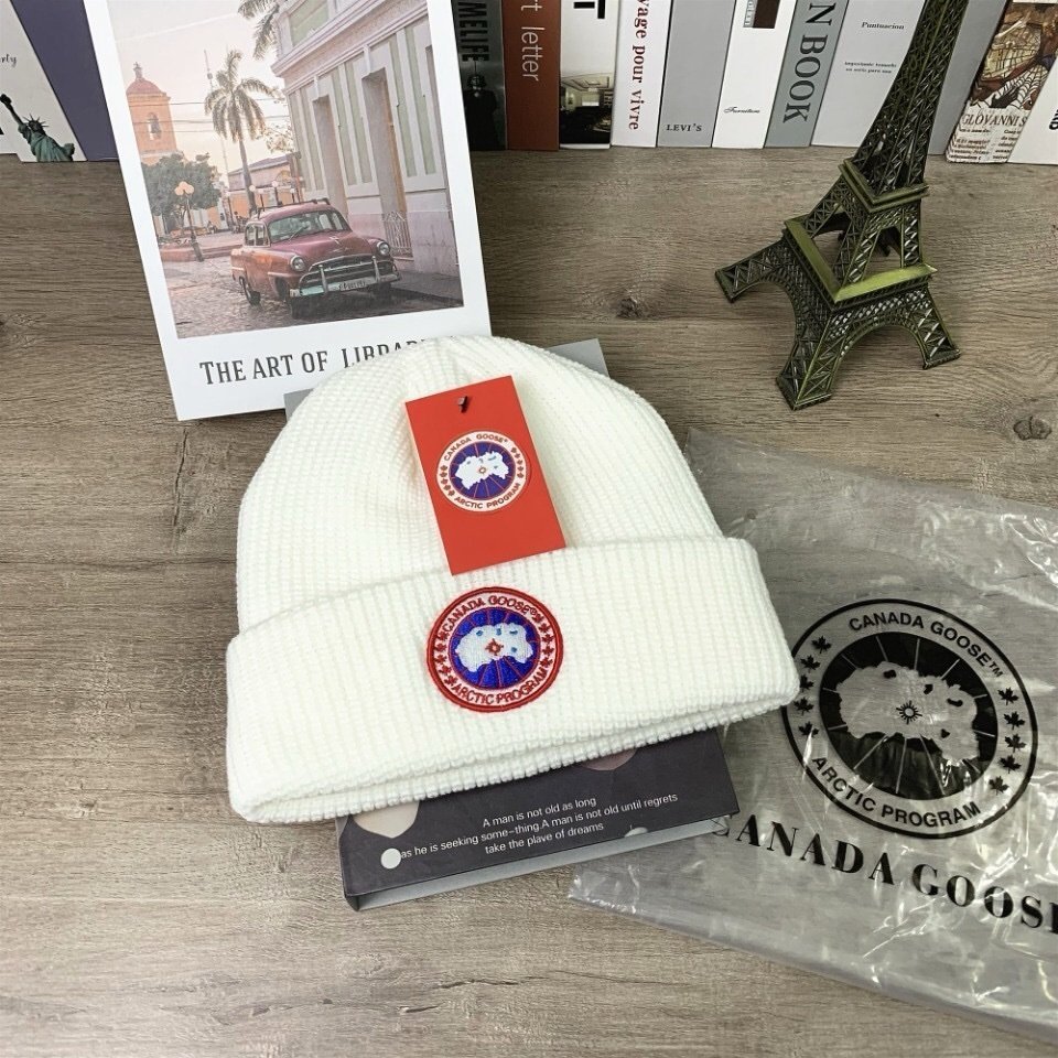 Canada Goose Logo Patch Beanie - Afbeelding 7
