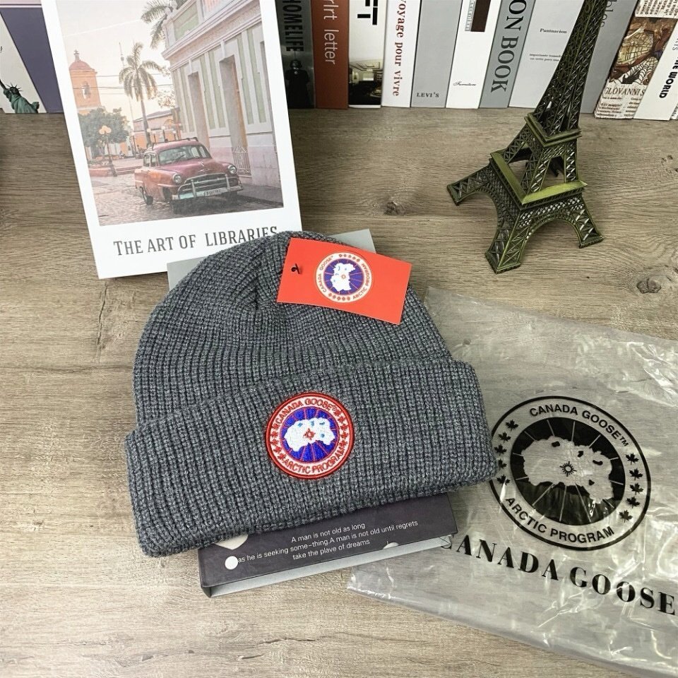 Canada Goose Logo Patch Beanie - Afbeelding 6