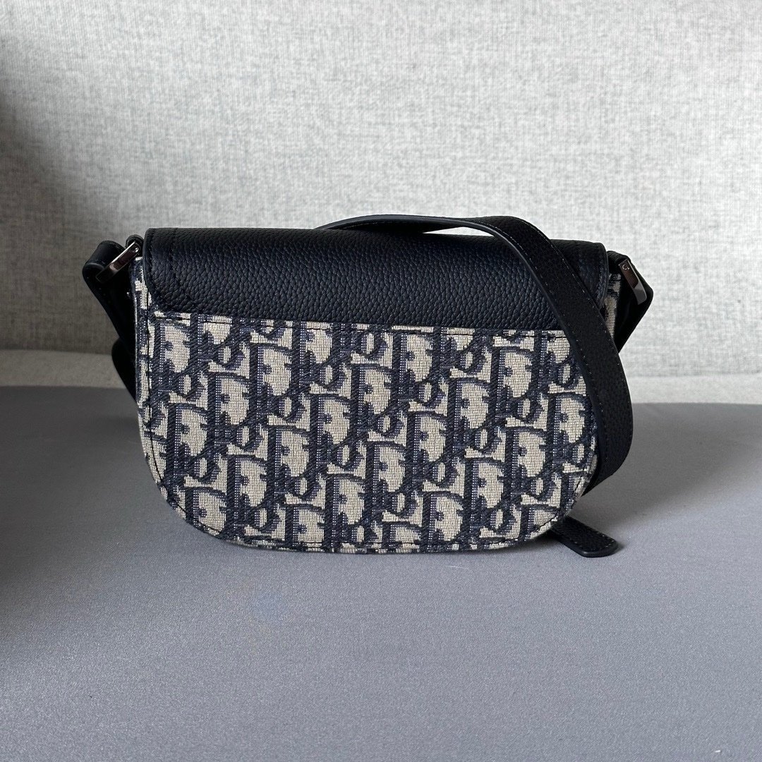 Dior Oblique Mini Saddle Messenger Bag - Afbeelding 5