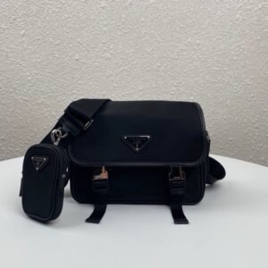 Alternative view of Prada Re-Nylon Saffioano Shoulder Bag Black