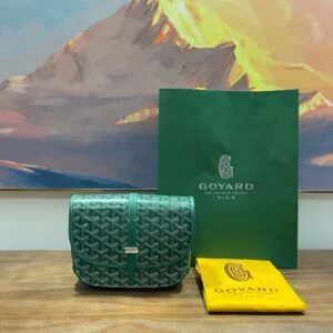 Alternative view of Goyard Belvedere PM Messenger Bag Green