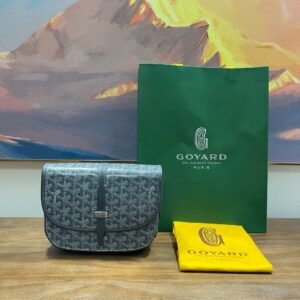 Alternative view of Goyard Belvedere PM Messenger Bag Grey